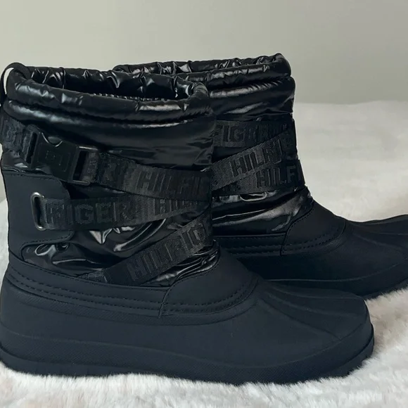 Black Boots, Tommy Hilfiger, Size 7M, Never used, new without tags 🏷️ - Picture 7 of 14